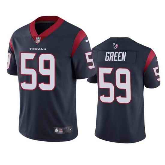 Men Houston Texans #59 Kenyon Green Navy Vapor Untouchable Limited Stitched Jersey->green bay packers->NFL Jersey