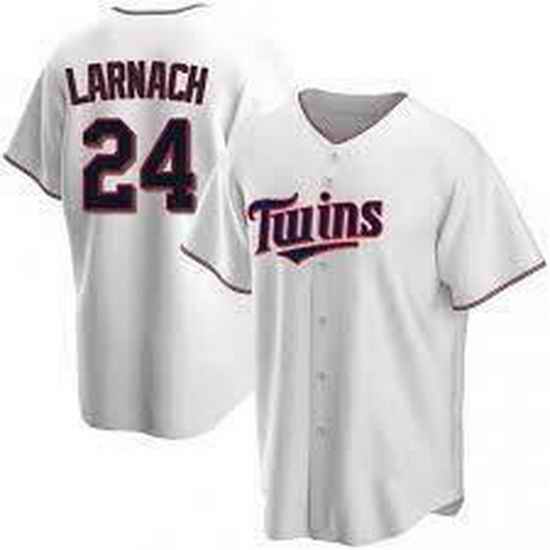 Minnesota Twins #24 Trevor Larnach White Jersey->minnesota twins->MLB Jersey