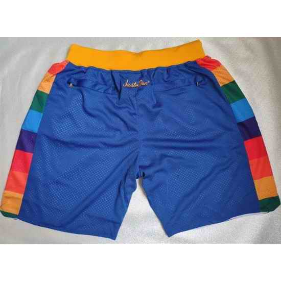 Denver Nuggets Basketball Shorts 009->nba shorts->NBA Jersey