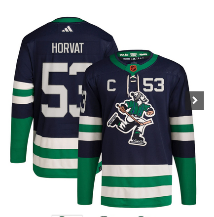 Men Vancouver Canucks #53 Bo Horvat jersey->youth nfl jersey->Youth Jersey
