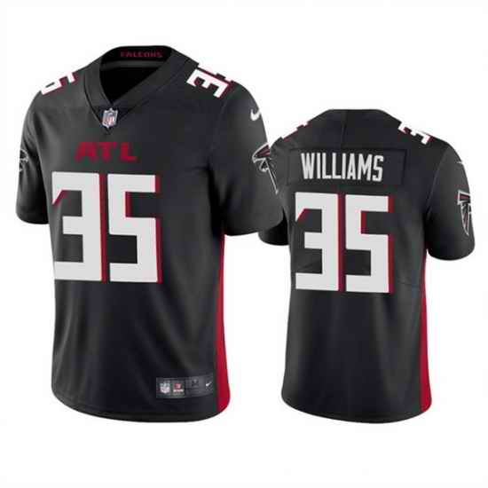 Men's Atlanta Falcons #35 Avery Williams Black Vapor Untouchable Stitched Football Jersey->tennessee titans->NFL Jersey