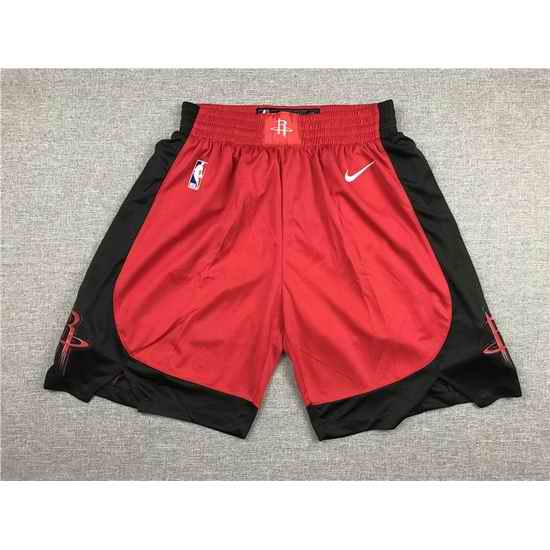 Houston Rockets Basketball Shorts 007->nba shorts->NBA Jersey