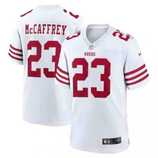 Youth San Francisco 49ers Christian McCaffrey Nike White Vapor Untouchable Stitched Jersey->philadelphia eagles->NFL Jersey