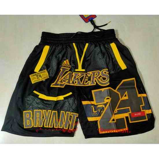 Los Angeles Lakers Basketball Shorts 026->nba shorts->NBA Jersey