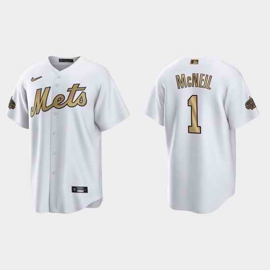Men Jeff Mcneil New York Mets 2022 Mlb All Star Game White  Jersey->2022 all star->MLB Jersey