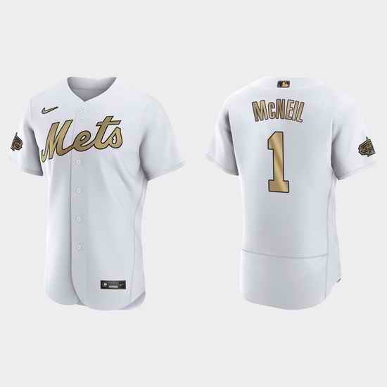 Men Jeff Mcneil New York Mets 2022 Mlb All Star Game Authentic White Jersey->2022 all star->MLB Jersey