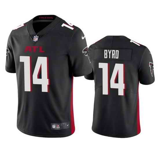 Men Atlanta Falcons #14 Damiere Byrd Black Vapor Untouchable Stitched Football Jersey->atlanta falcons->NFL Jersey