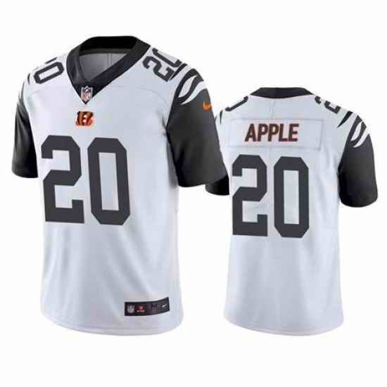 Men Cincinnati Bengals #20 Eli Apple 2021 Rush Limited Stitched NFL Jersey->cincinnati bengals->NFL Jersey