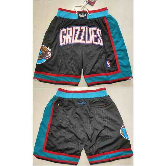 Memphis Grizzlies Basketball Shorts 010->nba shorts->NBA Jersey