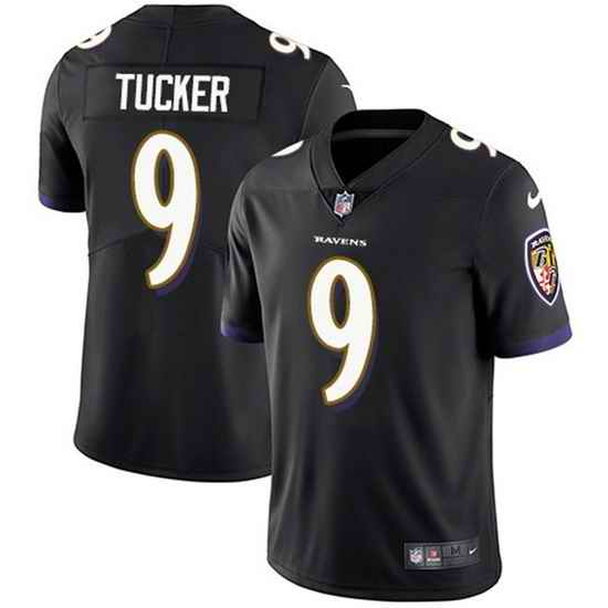 Youth Baltimore Ravens #9 Justin Tucker Black Vapor Untouchable Limited Stitched Jersey->youth nfl jersey->Youth Jersey