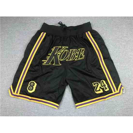 Los Angeles Lakers Basketball Shorts 015->nba shorts->NBA Jersey