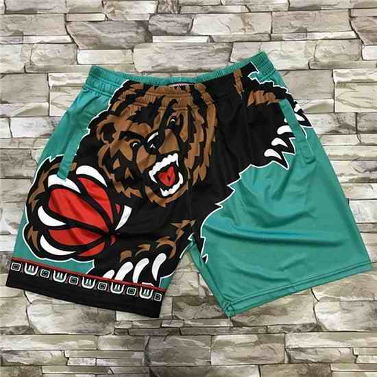 Memphis Grizzlies Basketball Shorts 004->nba shorts->NBA Jersey