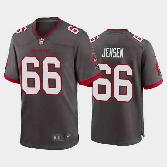 Youth Nike Tampa Bay Buccaneers #66 Ryan Jensen Pewter Alternate Vapor Limited Jersey->youth nfl jersey->Youth Jersey