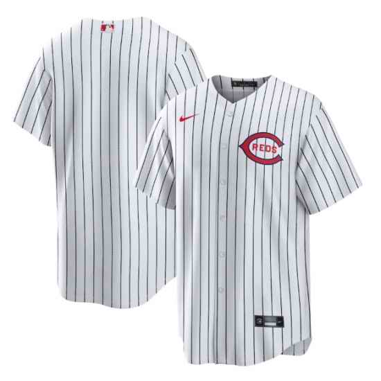 Men Cincinnati Reds Blank 2022 White Field Of Dreams Stitched Baseball Jersey->los angeles angels->MLB Jersey
