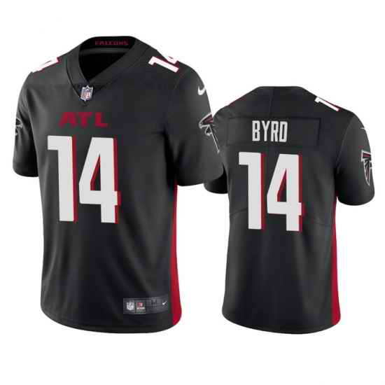 Men's Atlanta Falcons #14 Damiere Byrd Black Vapor Untouchable Stitched Football Jersey->arizona cardinals->NFL Jersey