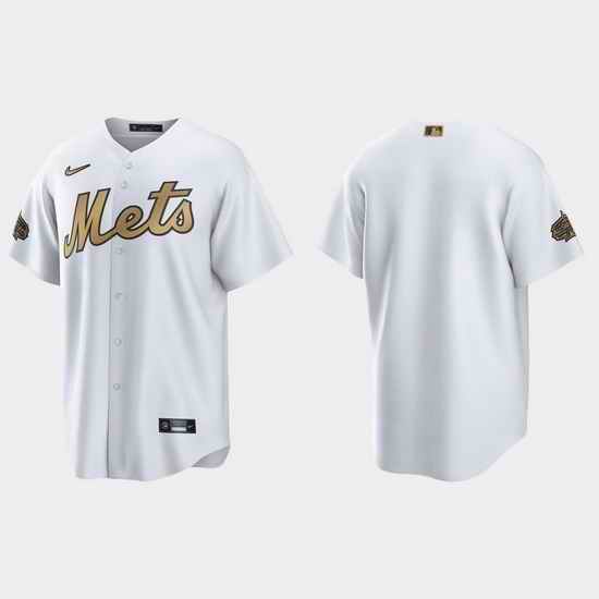 Men New York Mets 2022 Mlb All Star Game White  Jersey->2022 all star->MLB Jersey