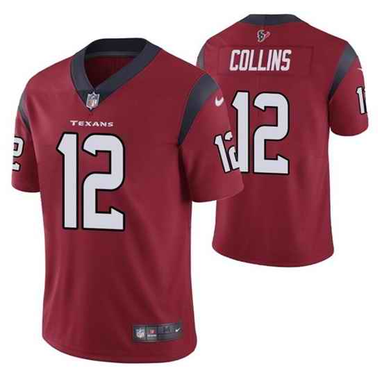 Men Houston Texans #12 Nico Collins Red Vapor Untouchable Limited Stitched Jersey->green bay packers->NFL Jersey
