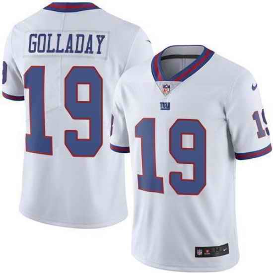 Youth Nike New York Giants #19 Kenny Golladay Rush Stitched NFL Jersey->youth nfl jersey->Youth Jersey