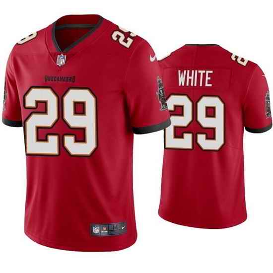 Men Tampa Bay Buccaneers #29 Rachaad White Red Vapor Untouchable Limited Stitched Jersey->tampa bay buccaneers->NFL Jersey