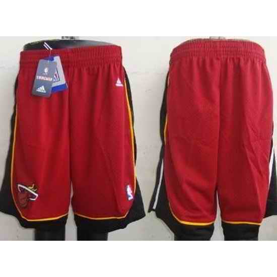 Miami Heat Basketball Shorts 012->nba shorts->NBA Jersey