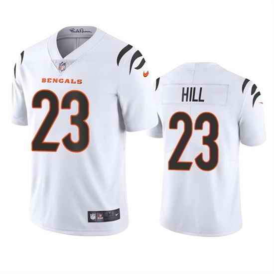 Men Cincinnati Bengals #23 Daxton Hill White Vapor Untouchable Limited Stitched Jersey->dallas cowboys->NFL Jersey