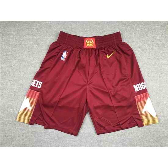 Denver Nuggets Basketball Shorts 014->nba shorts->NBA Jersey