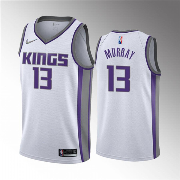 Men's Sacramento Kings #13 Keegan Murray 2022 Draft White Basketball Stitched Jersey->san antonio spurs->NBA Jersey