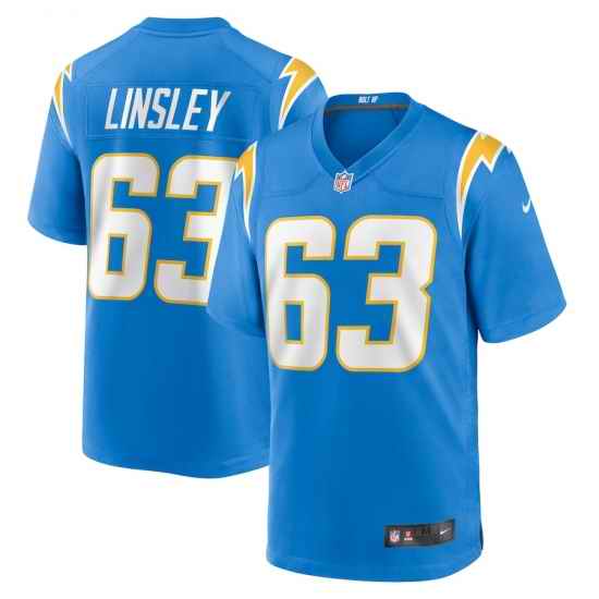 Men's Los Angeles Chargers Nike Corey Linsley Powder Blue Vapor Limited Player Jersey->philadelphia eagles->NFL Jersey