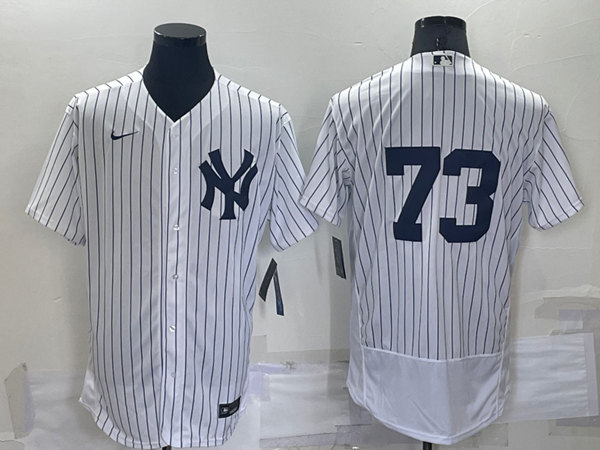 Men's New York Yankees #73 Michael King White Flex Base Stitched Baseball Jersey->new york yankees->MLB Jersey