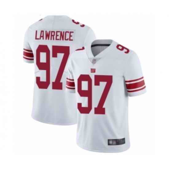 Youth New York Giants #97 Dexter Lawrence White Vapor Untouchable Limited Player Football Jersey->youth nfl jersey->Youth Jersey