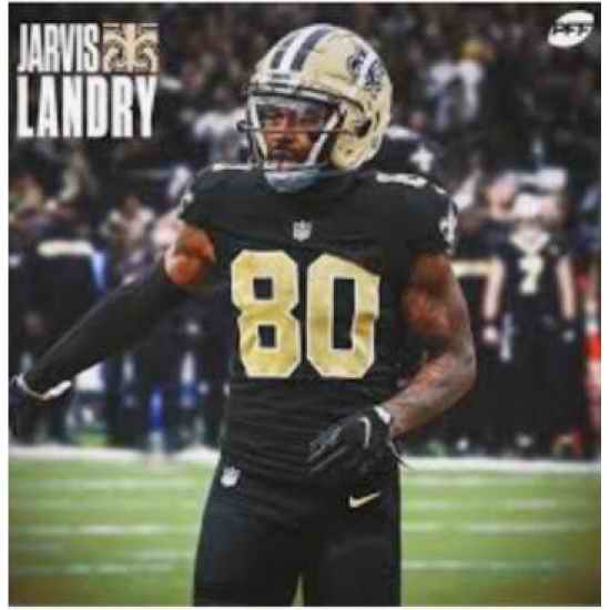 Saints #80 Jarvis Landry Jersey->new orleans saints->NFL Jersey