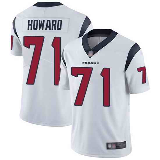 Youth Texans #71 Tytus Howard White Stitched Football Vapor Untouchable Limited Jersey->youth nfl jersey->Youth Jersey