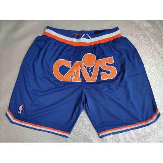 Cleveland Cavaliers Basketball Shorts 008->nba shorts->NBA Jersey