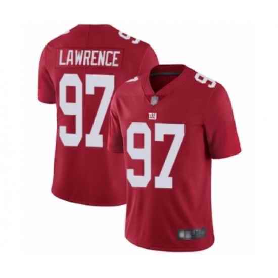 Youth New York Giants #97 Dexter Lawrence Red Alternate Vapor Untouchable Limited Player Football Jersey->youth nfl jersey->Youth Jersey