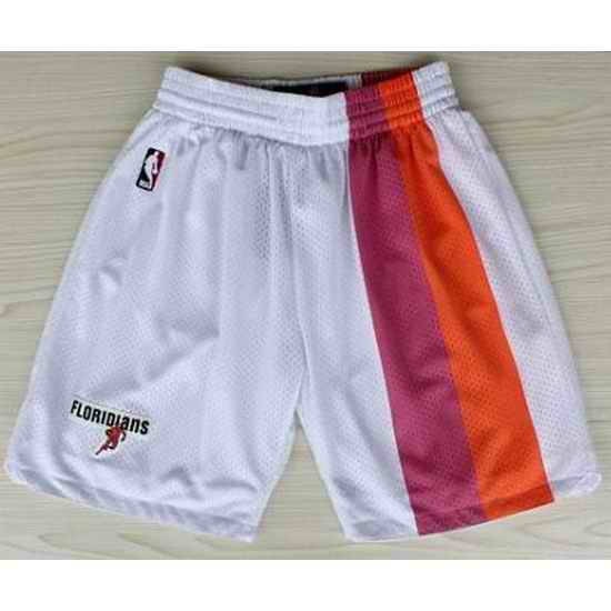Miami Heat Basketball Shorts 020->nba shorts->NBA Jersey
