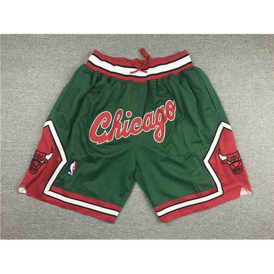 Chicago Bulls Basketball Shorts 001->nba shorts->NBA Jersey