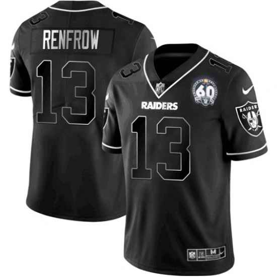 Men Las Vegas Raiders #13 Hunter Renfrow Black Shadow Vapor Limited Stitched Jersey->dallas cowboys->NFL Jersey