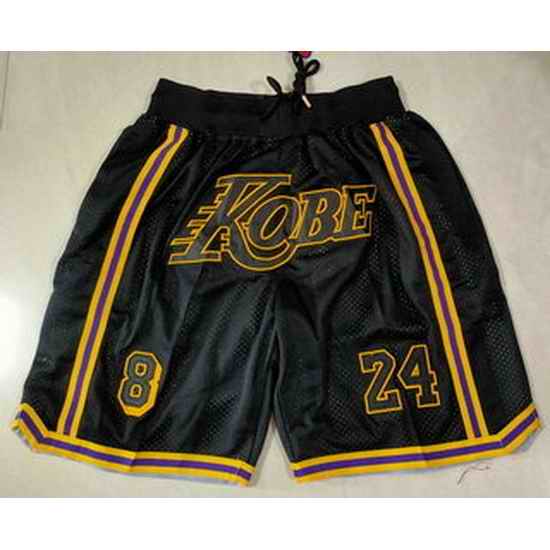 Los Angeles Lakers Basketball Shorts 005->nba shorts->NBA Jersey