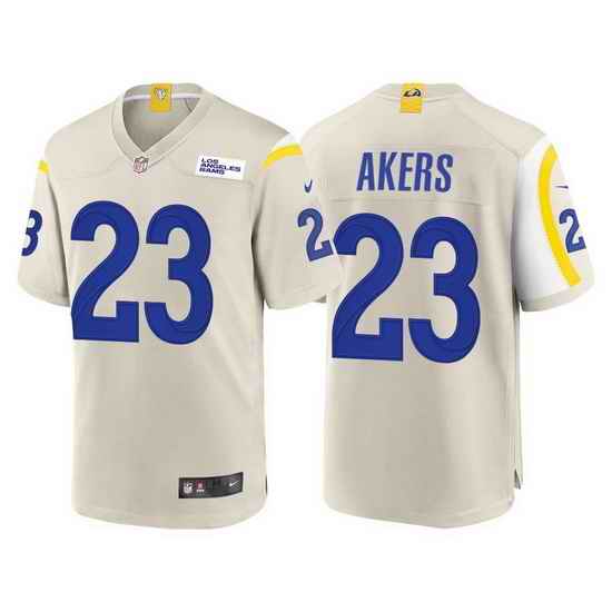 Men Los Angeles Rams #23 Cam Akers Bond Vapor Untouchable Limited Stitched Jersey->los angeles rams->NFL Jersey