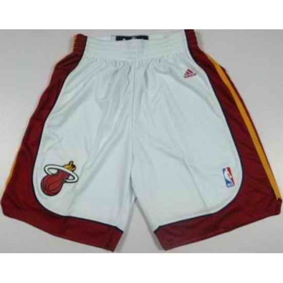 Miami Heat Basketball Shorts 010->nba shorts->NBA Jersey