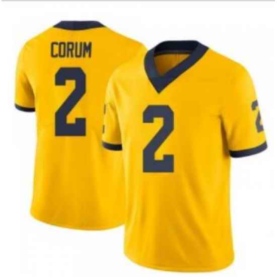 Men Black Corum Michigan Wolverines Limited Jersey->ohio state buckeyes->NCAA Jersey