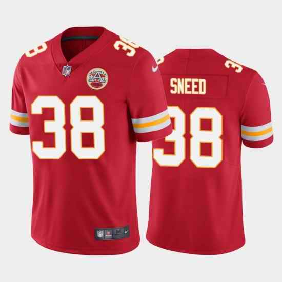 Men's Kansas City Chiefs #38 L'Jarius Sneed Red Vapor Untouchable Limited Stitched Jersey->kansas city chiefs->NFL Jersey