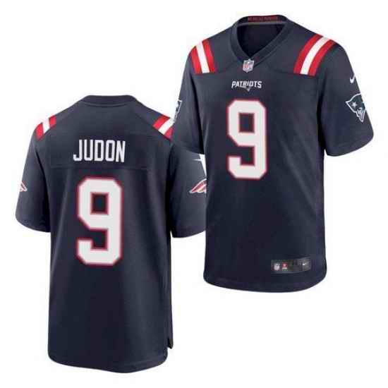 Men Nike New England Patriots Matt Judon #9 Blue Vapor Limited Jersey->new england patriots->NFL Jersey