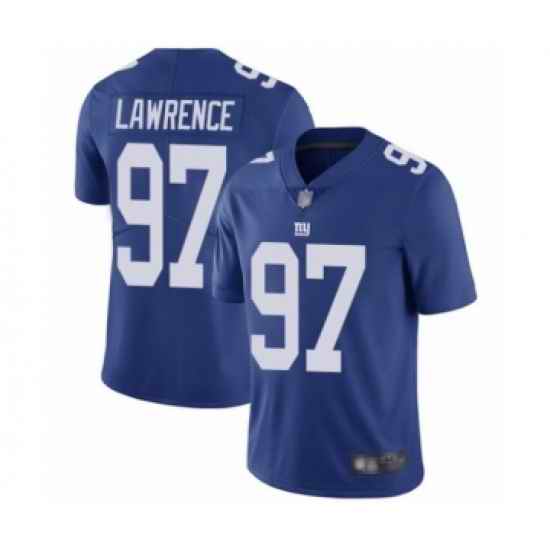 Youth New York Giants #97 Dexter Lawrence Royal Blue Team Color Vapor Untouchable Limited Player Football Jersey->youth nfl jersey->Youth Jersey