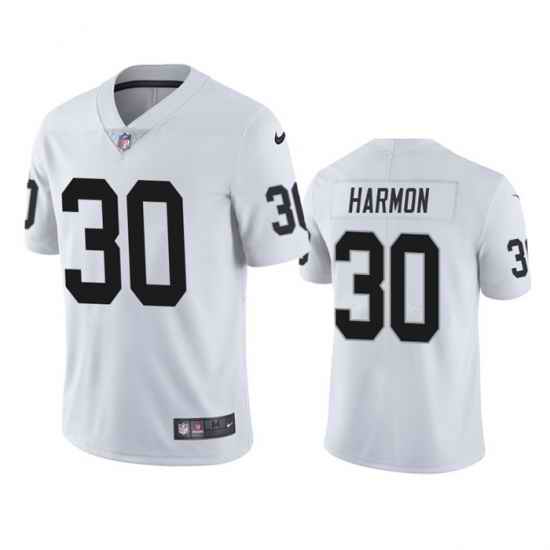 Men's Las Vegas Raiders #30 Duron Harmon White Vapor Untouchable Limited Stitched Jersey->philadelphia eagles->NFL Jersey