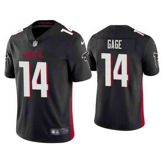 Men Atlanta Falcons #14 Russell Gage Black Vapor Untouchable Limited Stitched->arizona cardinals->NFL Jersey