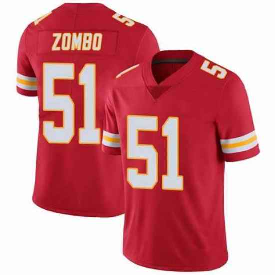Men Nike Kansas City Chiefs #51 Frank Zombo Red Vapor Untouchable Limited Player NFL Jersey->women nfl jersey->Women Jersey
