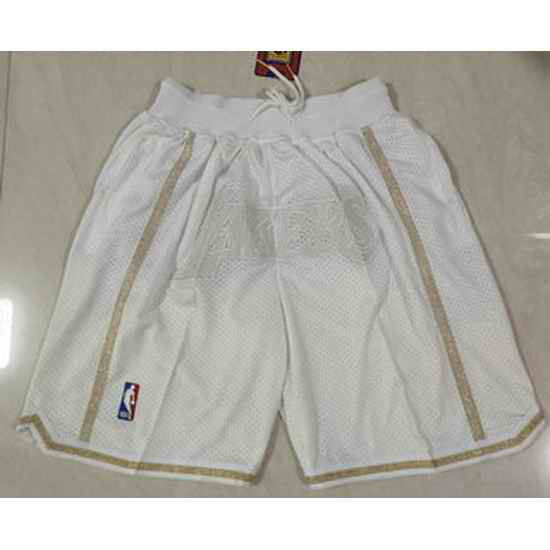 Los Angeles Lakers Basketball Shorts 009->nba shorts->NBA Jersey