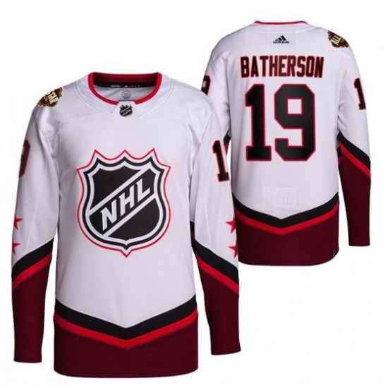 Men Ottawa Senators #19 Drake Batherson 2022 All Star White Stitched Jersey->philadelphia flyers->NHL Jersey