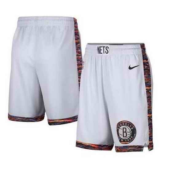 Brooklyn Nets Basketball Shorts 001->nba shorts->NBA Jersey